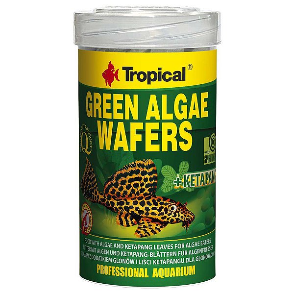 Ração Para Peixes Tropical Green Algae 45g