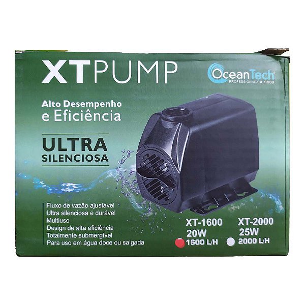 Bomba Submersa XT 1600 - 1600L/H 127V  -  Ocean Tech