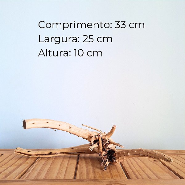 Raiz Natural Para Decoração de Aquários - Ocean Tech