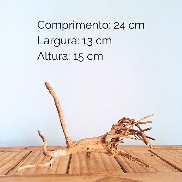 Raiz Natural Para Decoração de Aquários - Ocean Tech