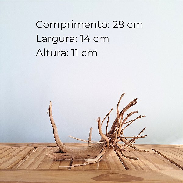Raiz Natural Para Decoração de Aquários - Ocean Tech