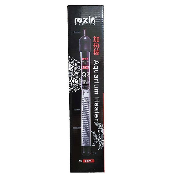 Termostato Aquecedor 200w  Roxin Q3 Para Aquarios 110v/220v