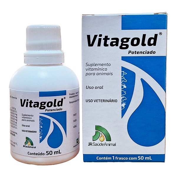 Suplemento Vitamínico Animal Vitagold Potenciado