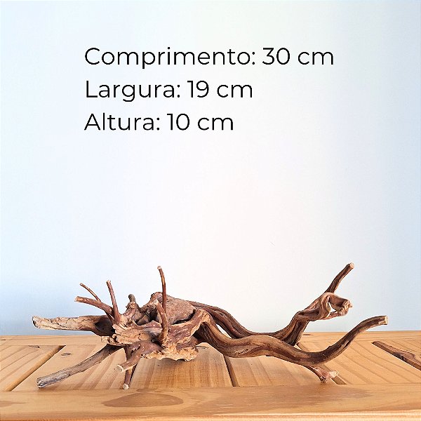 Raiz Natural Para Decoração de Aquários - Ocean Tech