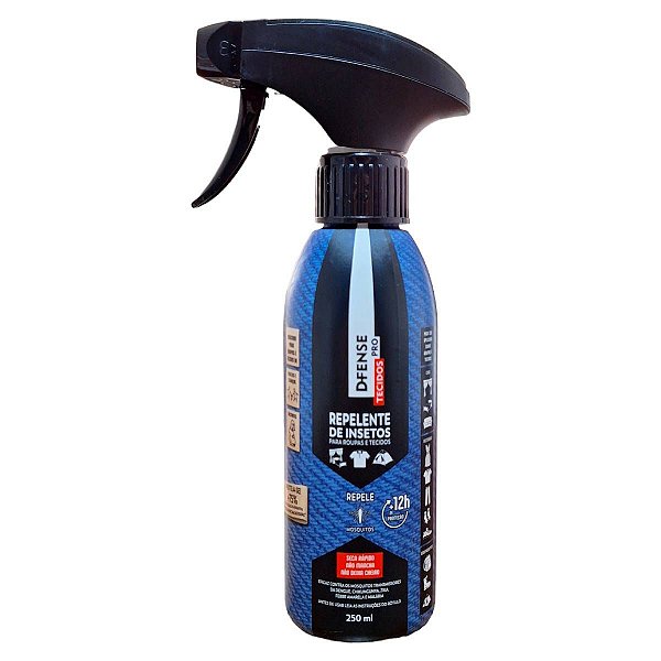 Repelente D-Fense PRO Tecidos Spray 250 ml - Haxea