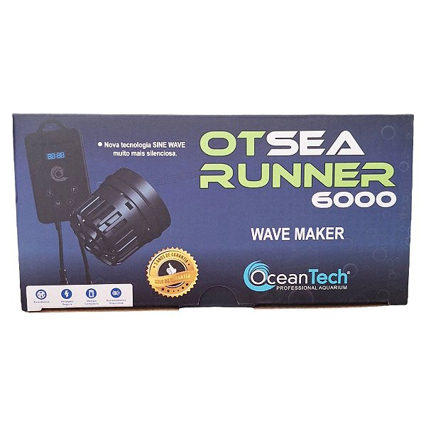 Bomba de Circulação Wave Maker OT Sea Runner 6000 (6000 L/h) - Ocean Tech