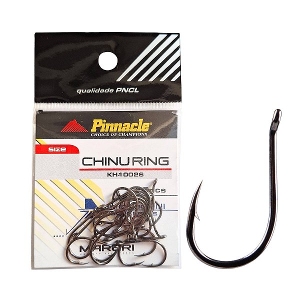 Anzol Chinu Ring Black KH-10026 - Pinnacle