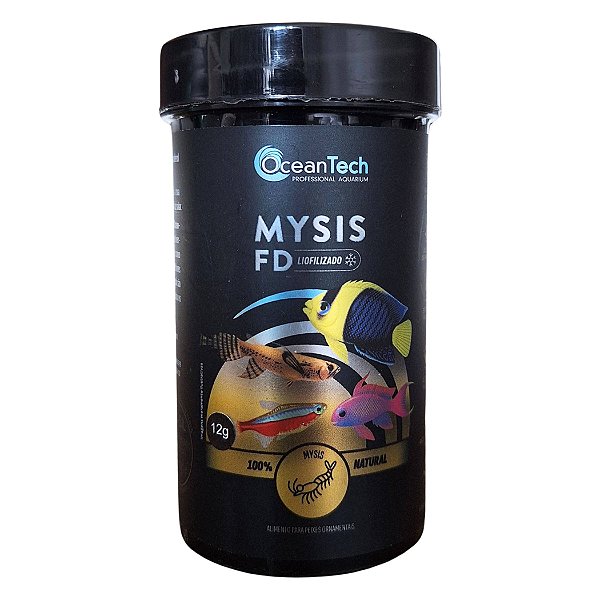 Alimento Liofilizado Para Peixes Mysis FD 12 g - Ocean Tech