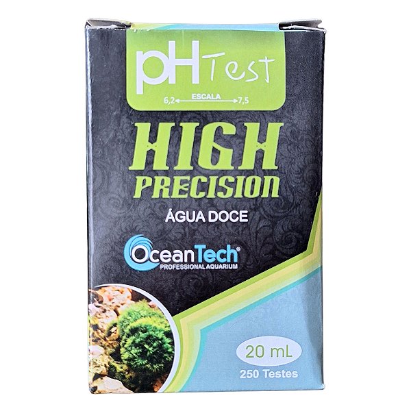 Teste de pH Para Aquários de Água Doce 20 ml - Ocean Tech
