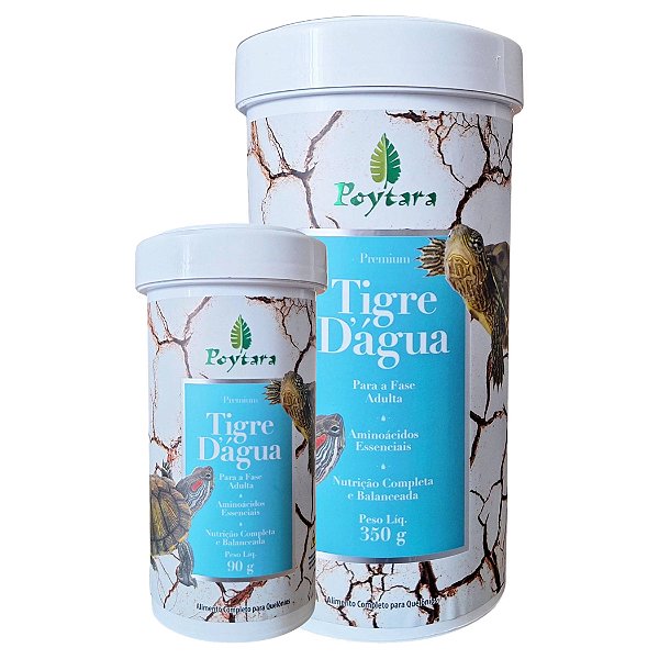 Ração Para Tartaruga Poytara Tigre D'água