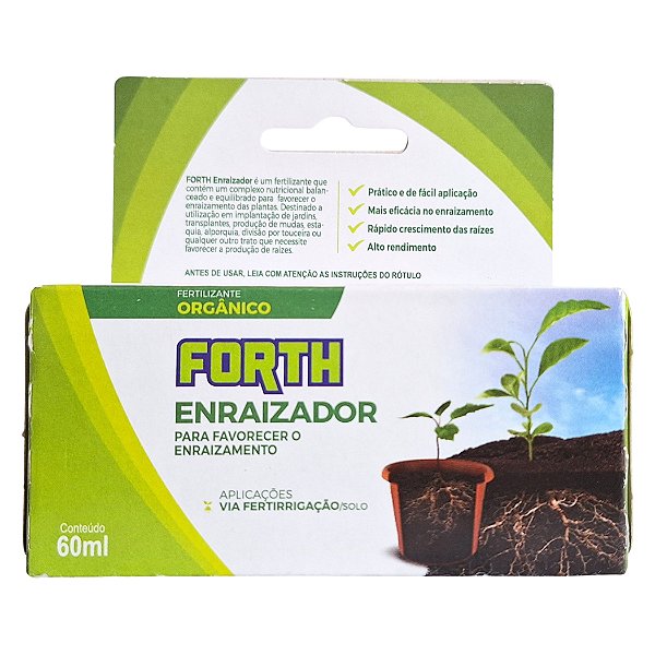 Fertilizante Concentrado Forth Enraizador 60 ml
