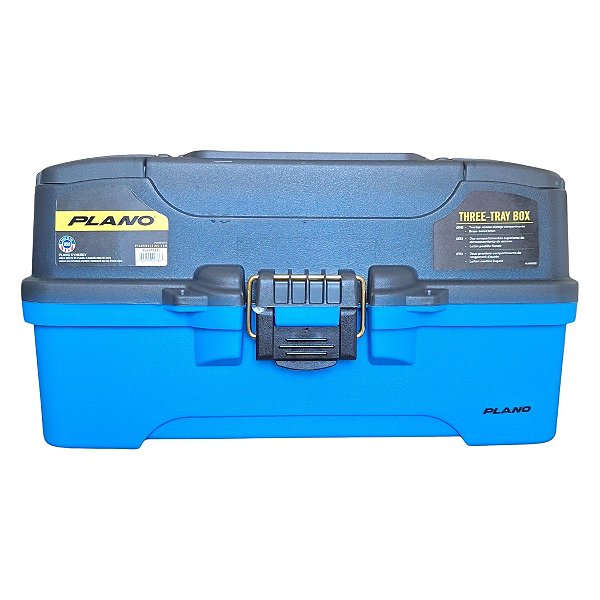 Caixa Para Pesca Plano Com 3 Bandejas - Modelo PLAMT6231