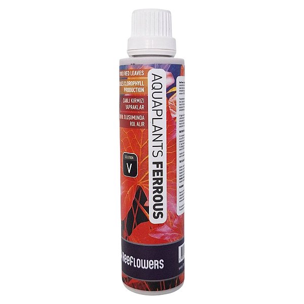 Fertilizante De Ferro Para Aquários AquaPlants Ferrous 85 ml - ReeFlowers