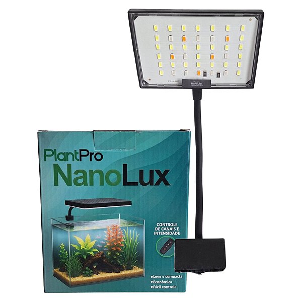 Luminária Para Aquário de Água Doce Nanolux 8F 8w - PlantPro