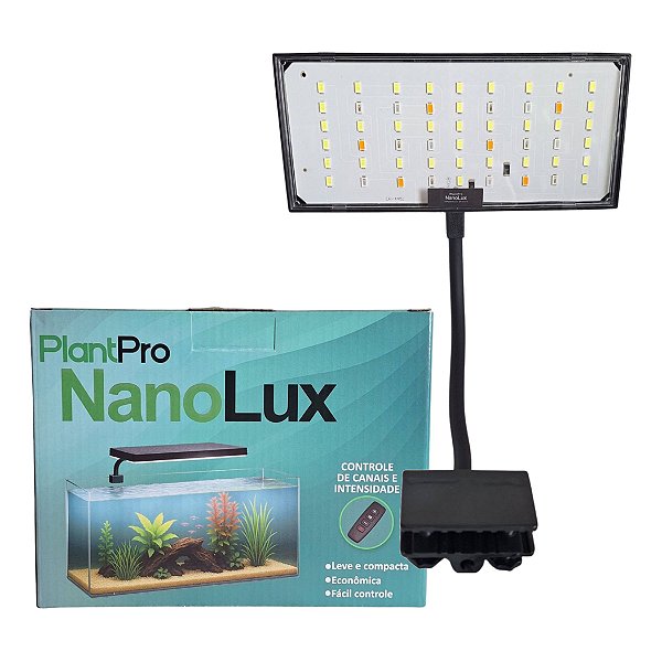 Luminária Para Aquário de Água Doce Nanolux 10F 10w - PlantPro