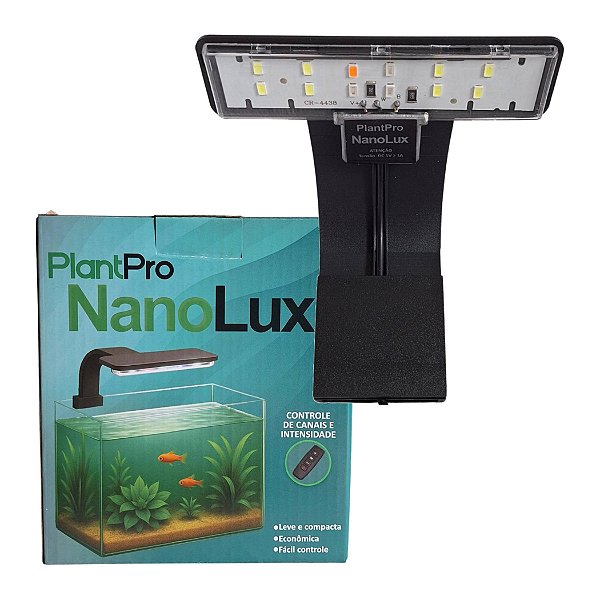 Luminária Para Aquário de Água Doce Nanolux 5F 5w - PlantPro