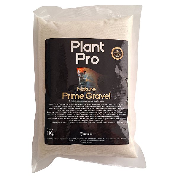 Substrato Para Aquários PlantPro Nature Prime Gravel Phoenix (0,2 mm) 1 kg