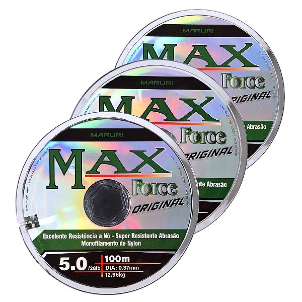 Linha Monofilamento Max Force Original 100 m