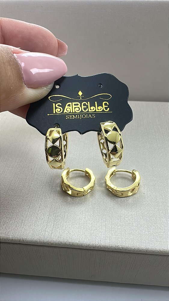 ARGOLA ARTICULADA COM DETALHE