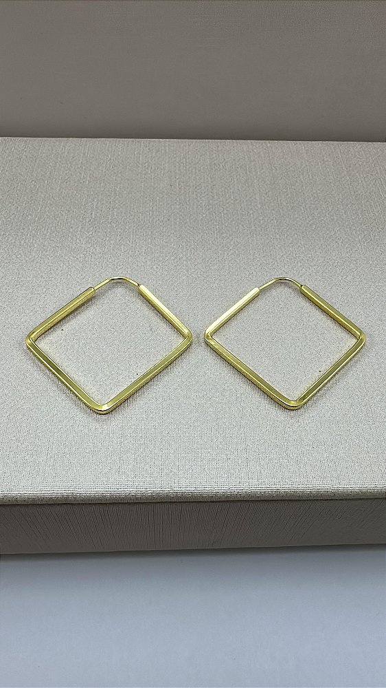 ARGOLA QUADRADA DIAGONAL 2,6cm