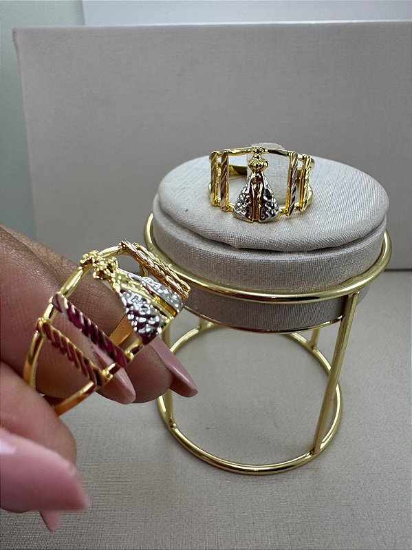 ANEL 3 CORES NOSSA SENHORA APARECIDA