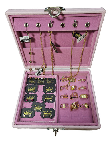 Revenda Semi Joias 32peças Com Maleta