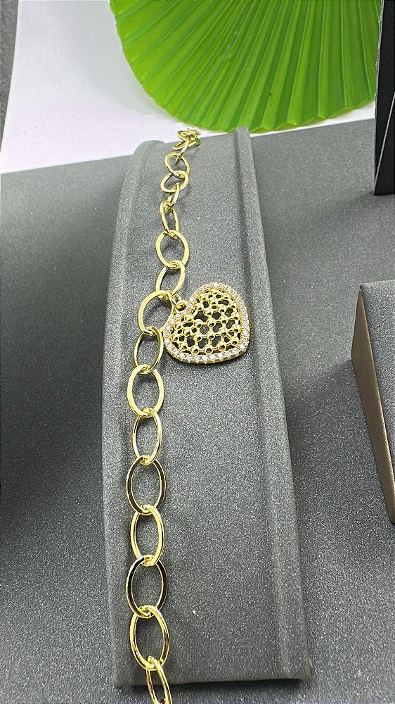 PULSEIRACORAÇÃO BORBOLETA CRAVEJADO