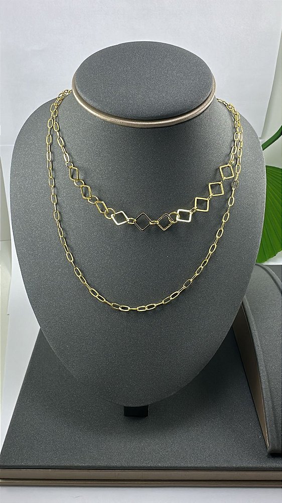 CORRENTE MALHA DUPLA