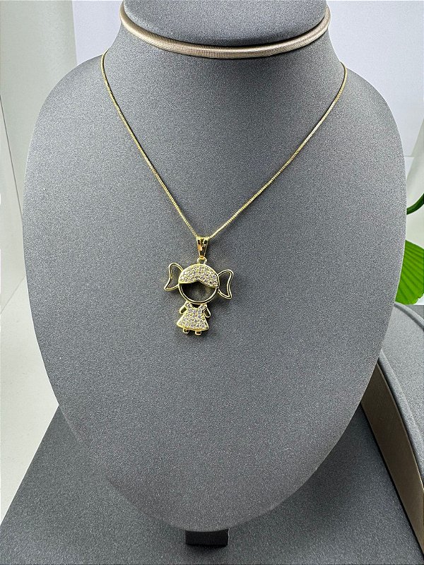 CORRENTE COM PINGENTE FILHA