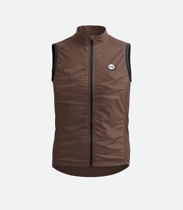 Colete Corta Vento Colors Basic -Brown Masculino