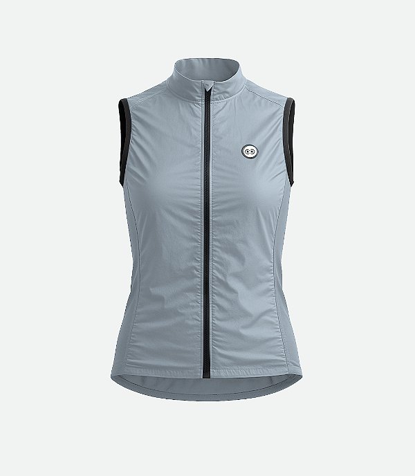 Colete Corta Vento Colors Basic-Azul Celeste Feminino