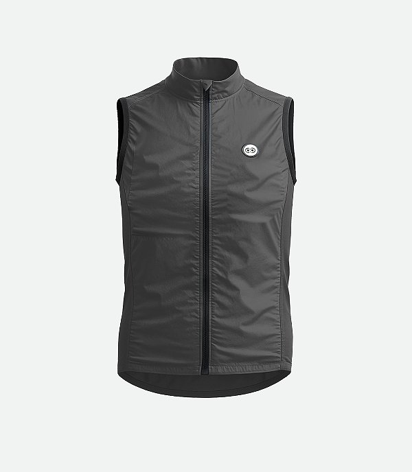 Colete Corta Vento Colors Basic - Black Masculino