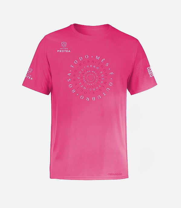 Camiseta Outubro Rosa Masculino