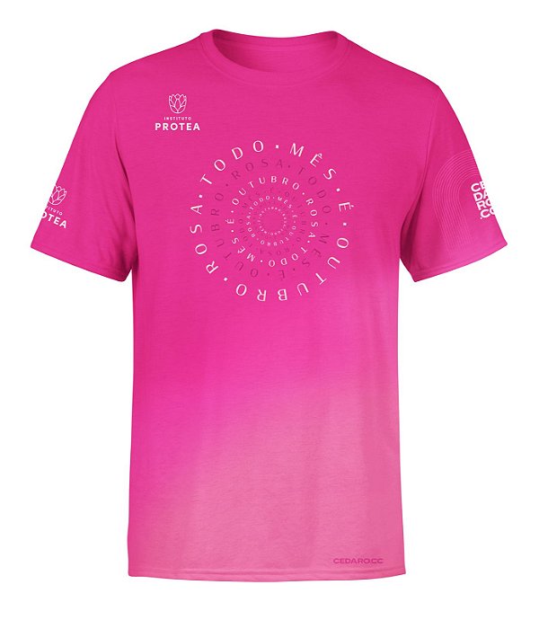 Camiseta Outubro Rosa Masculino