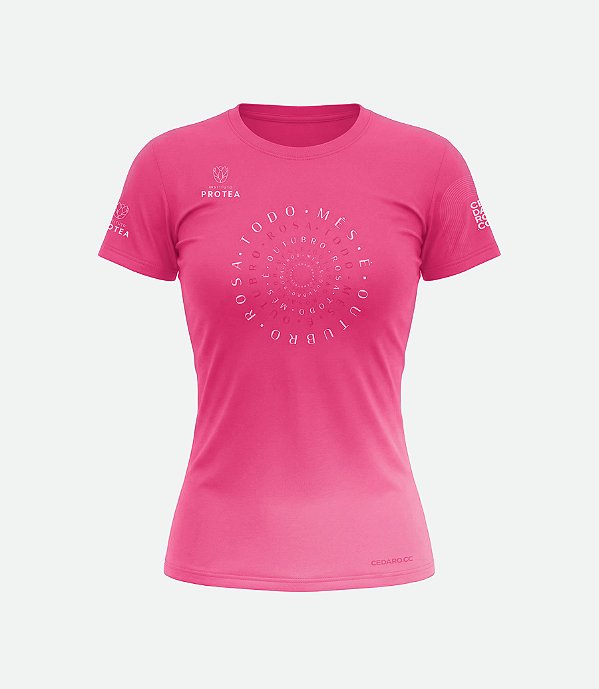 Camiseta Outubro Rosa Feminino