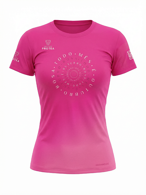 Camiseta Outubro Rosa Feminino