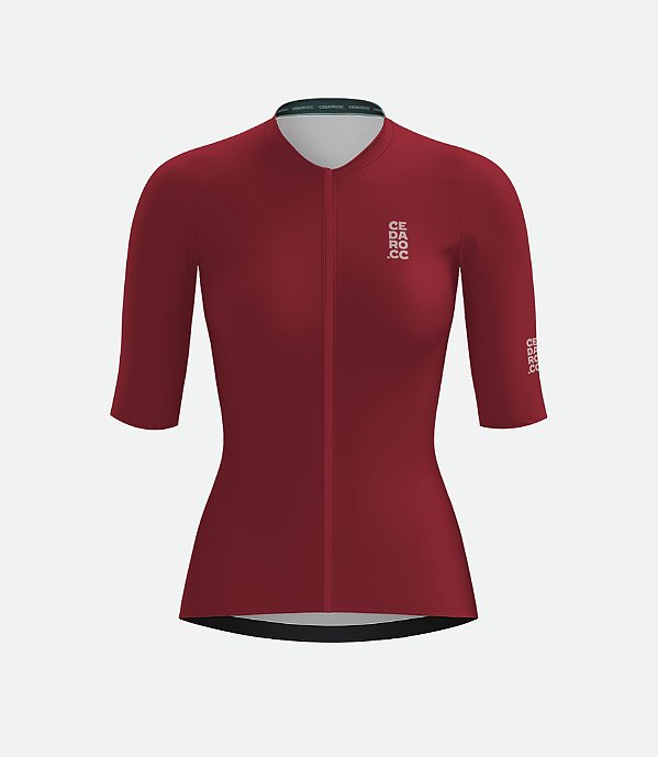 Jersey Basic Bordô Feminino