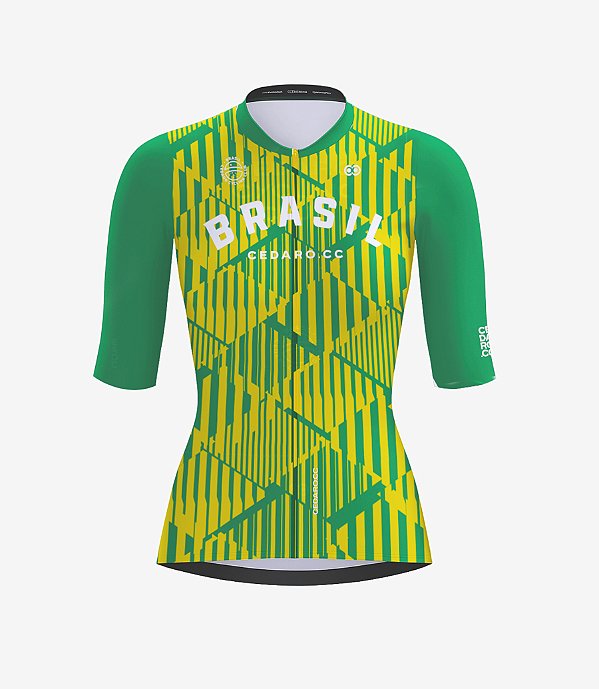 Jersey Brasil Verde - Feminino