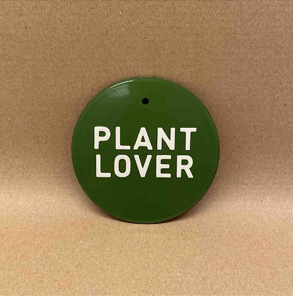 PLACA PLANT LOVER
