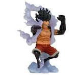Estátua Monkey D. Luffy Gear 4 Ver B - One Piece - King of Artist - Banpresto
