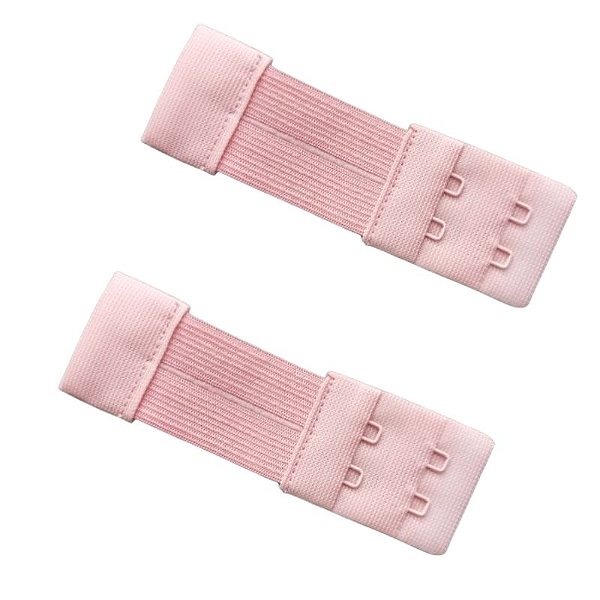 Kit com 2 extensores de Sutiã Elástico aumenta largura do Soutien Pequeno