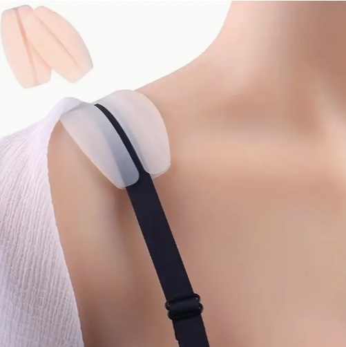 Almofada de Ombros Ombreira para Sutiã Silicone