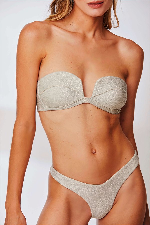 Calcinha Fixa Up - Prata