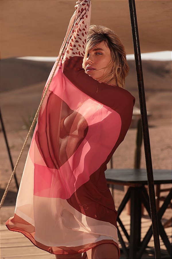 Lenço Panneaux Desert Waves