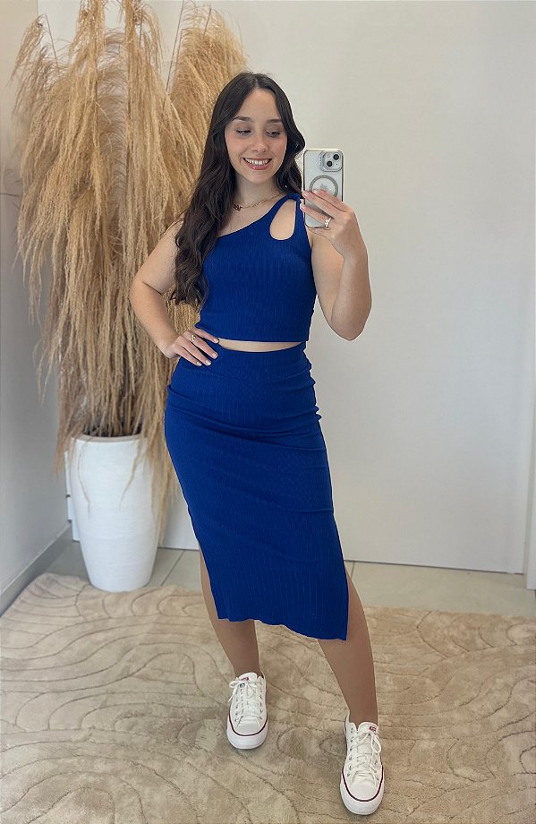 Conjunto Canelado Midi