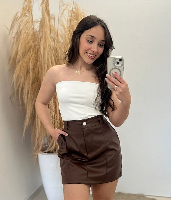 Saia Courino Marrom Sofi