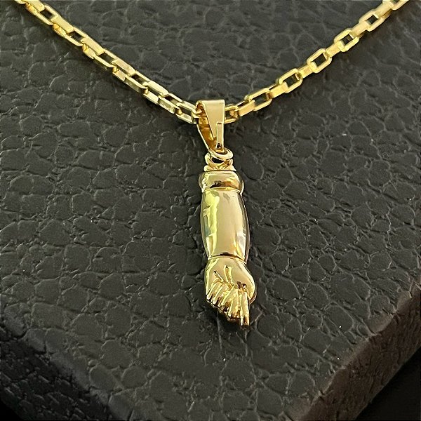 Pingente Figa – Banhado a Ouro 18K