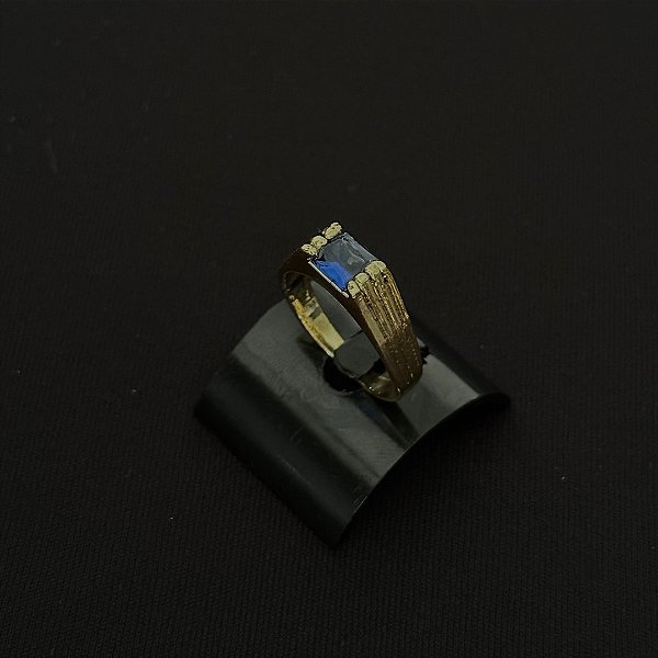 Anel Pedra – Banho Ouro 18k