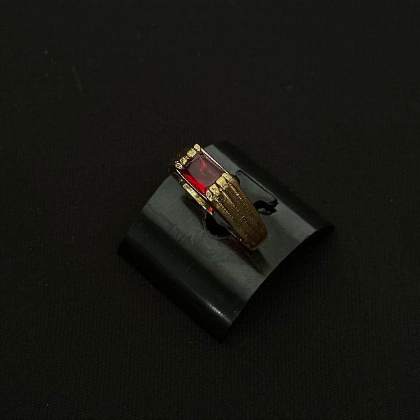 Anel Pedra – Banho Ouro 18k