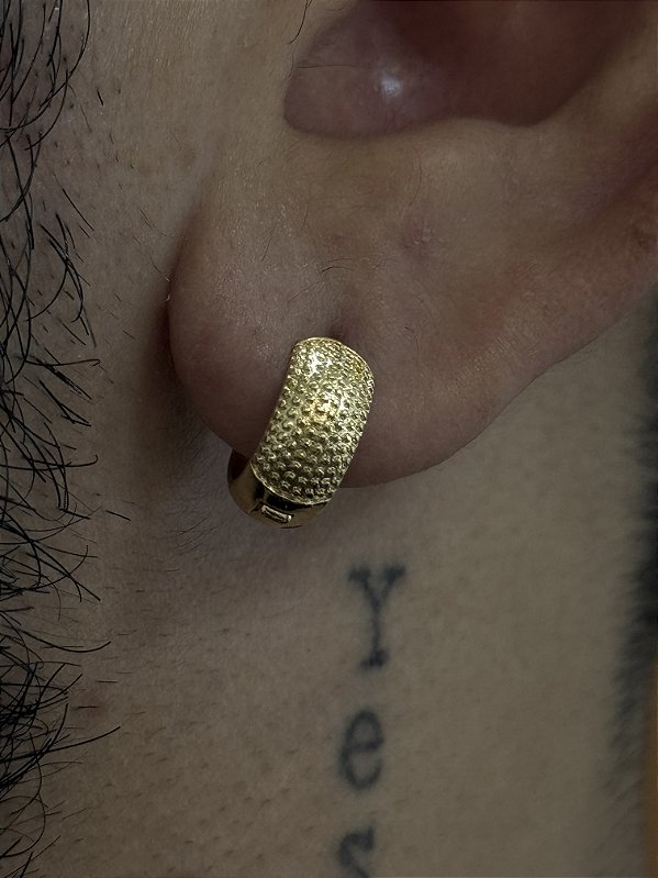 ARGOLA LARGA G BANHADO A – Banho Ouro 18k